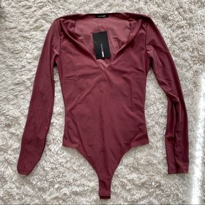 Fashion Nova long sleeve bodysuit